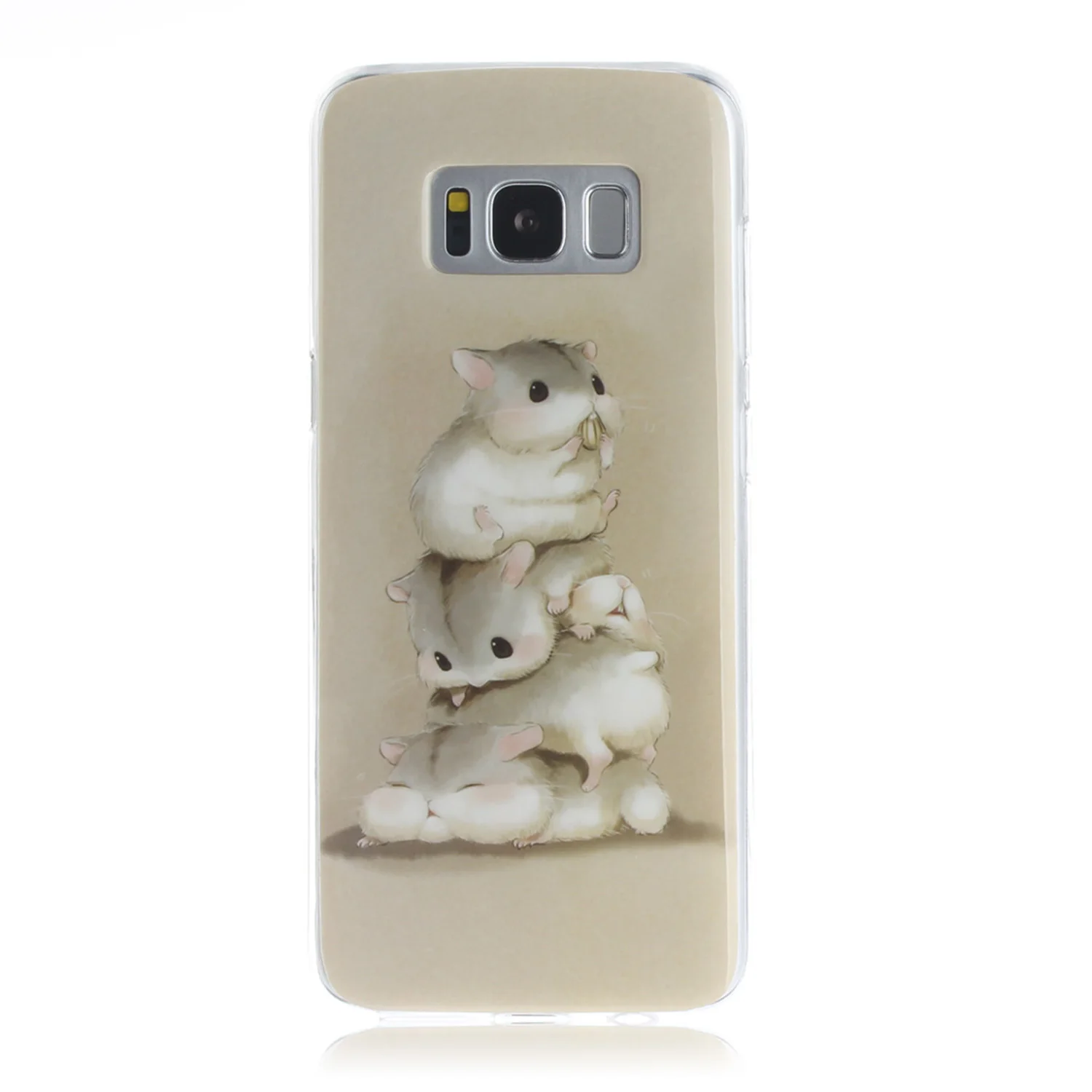 Case Suit For Samsung Galaxy S8 8S Plus SM-G955FD SM-G955F Phone Cover S8+ S8Plus G955FD G955F Silicon Damping Coque |