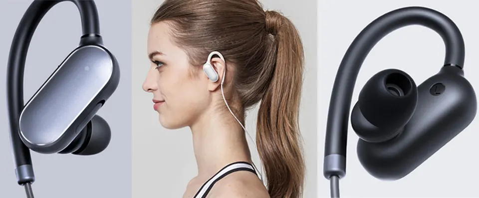 Оригинальные Xiaomi mi спортивные bluetooth-наушники Youth mi ni, стерео гарнитура, водонепроницаемые V4.1 беспроводные наушники-вкладыши с mi c
