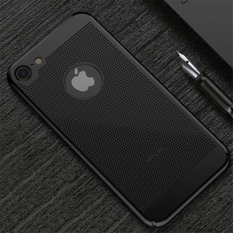 Роскошный Жесткий чехол из ПК для iPhone 5 5S 6 6S 7 Plus матовый чехол-накладка мобильного