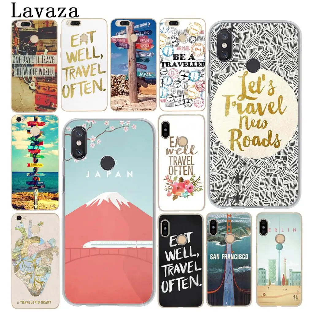 Eat well travel poster signpost iourneys чехол для телефона MI 9 9T CC9 CC9E A3 Pro 8 SE A2 Lite A1 pocophone f1 5X 6 6X MAX