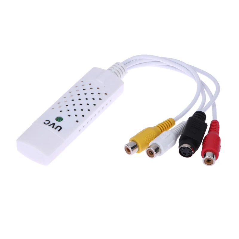 USB2.0 видео карта захвата ТВ тюнер Видеомагнитофон DVD аудио адаптер конвертер
