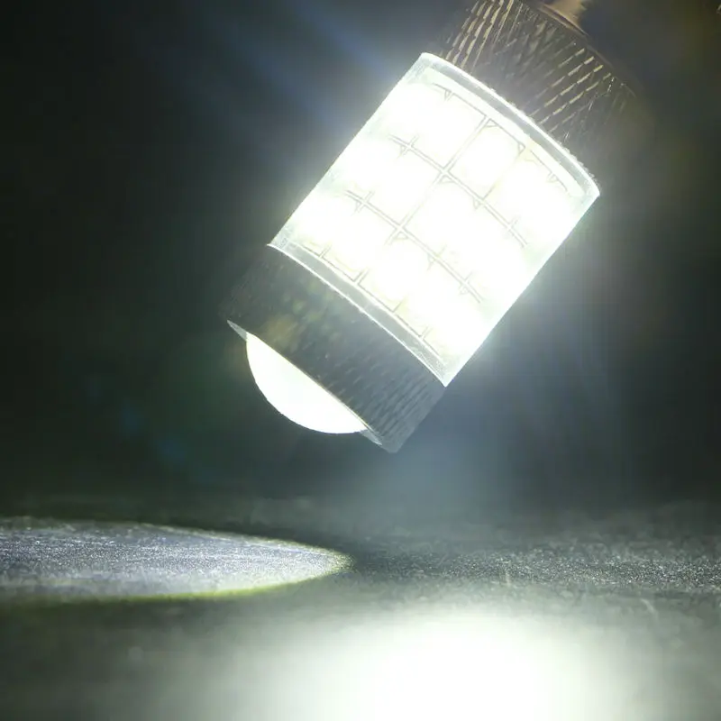 Стайлинг автомобиля! 2 шт. T25 3156 3157 2835 42 SMD светодиоды с объективом автомобильная