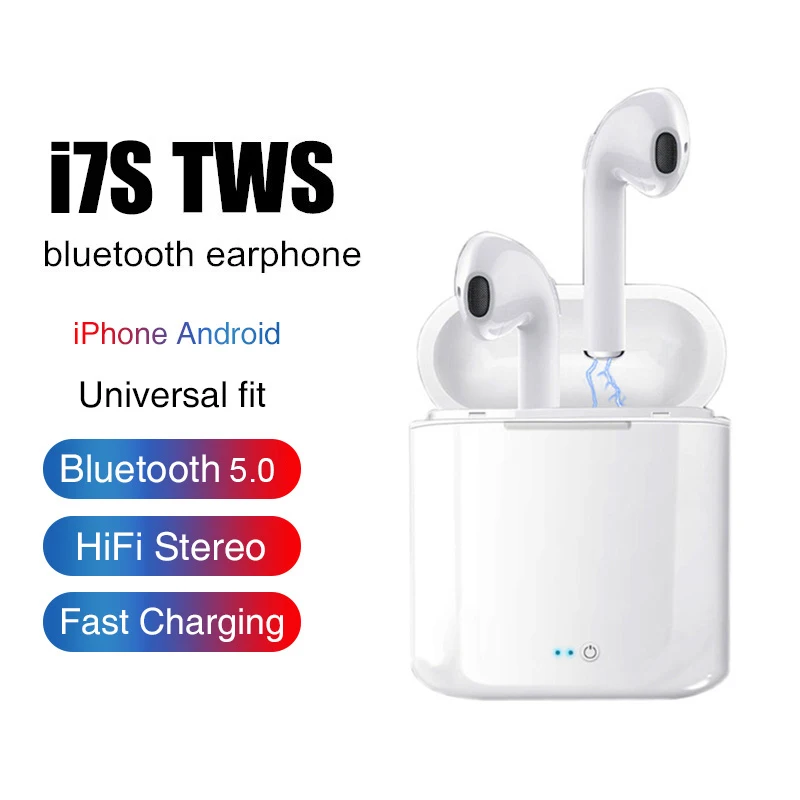Заводская распродажа оригинальные I7s Tws Мини Bluetooth беспроводные наушники