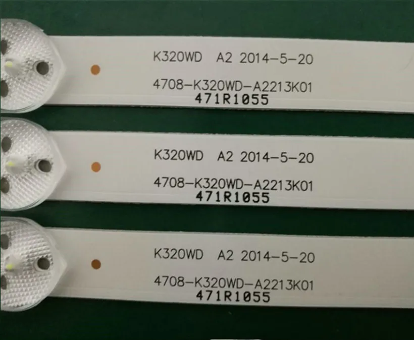 Бесплатная доставка 3 шт./лот LE32D59 32PFL3045 Новый светодиодный K320WD 4708 A2213K01 471R1055 8 s 618
