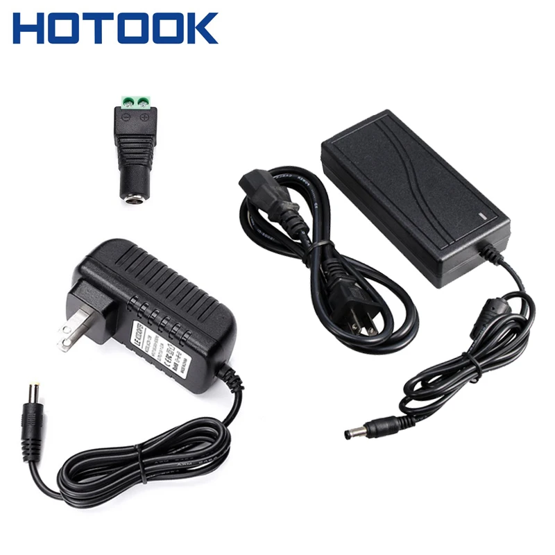 Адаптер источника питания для светодиодной ленты 5050 3528 1 А 2 4 а 5 6 А|dc 12v transformer|dc