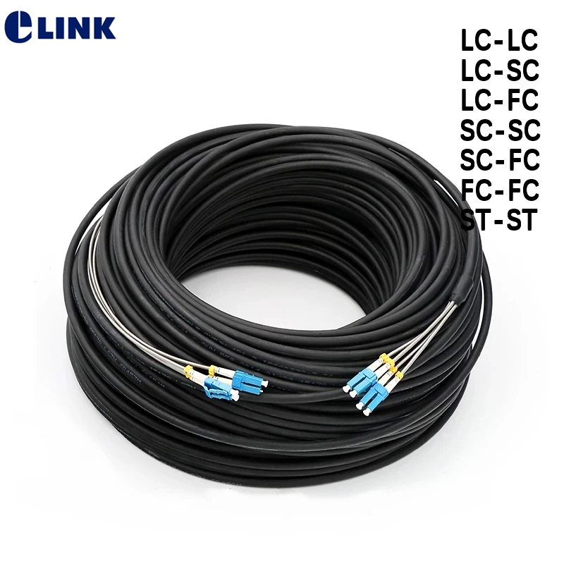5 шт. 3mtr открытый CPRI волоконно оптический патч корд LC SC FC ST 4 ядра SM drop кабель Singlemode