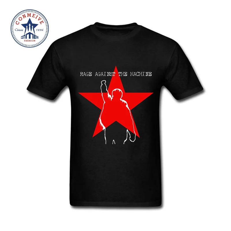 2017 новейшие модные забавные RAGE AGAINST THE MACHINE Хлопок Забавный футболка для мужчин |
