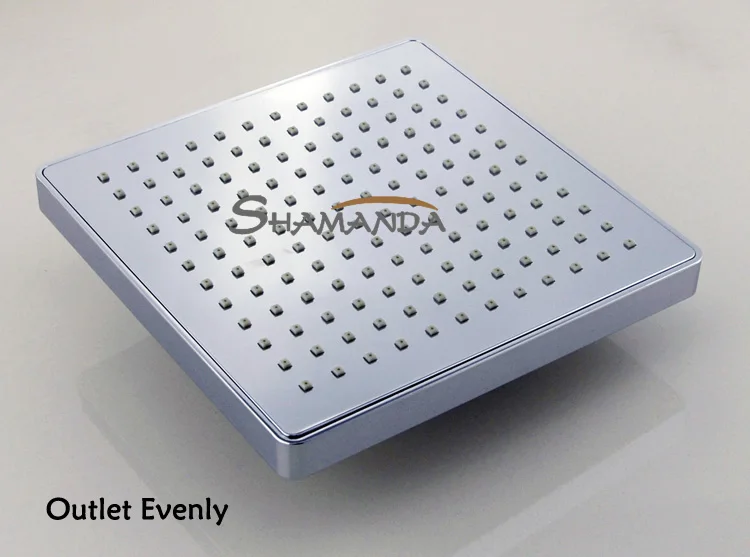 Бесплатная доставка изделие для ванной комнаты 8-дюймовая квадратная насадка