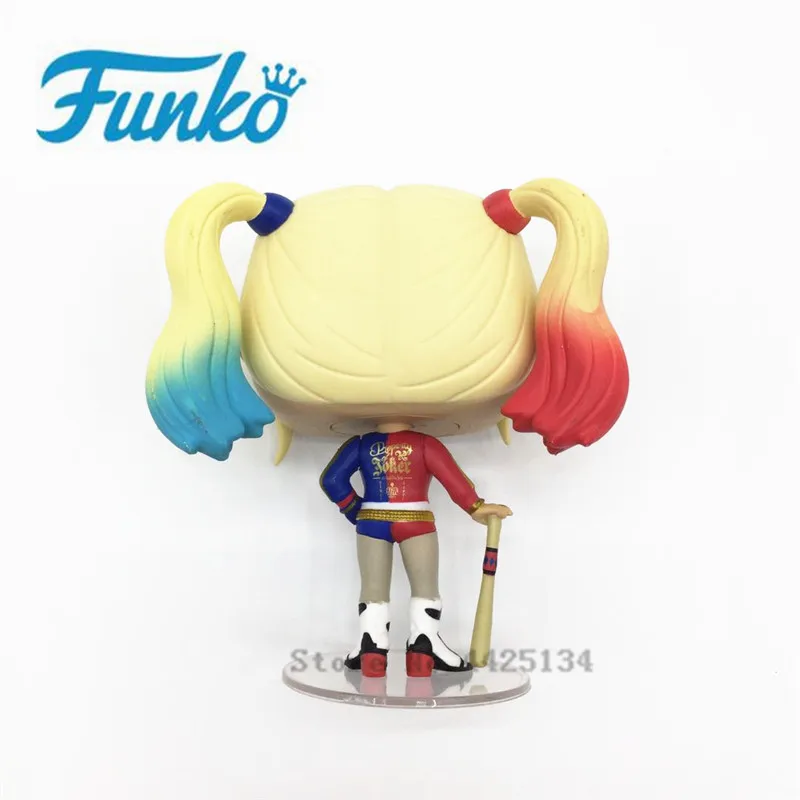 Оригинальная экшн фигурка FUNKO POP Aquad & Harley Quinn оригинальная коллекция кукол игрушки