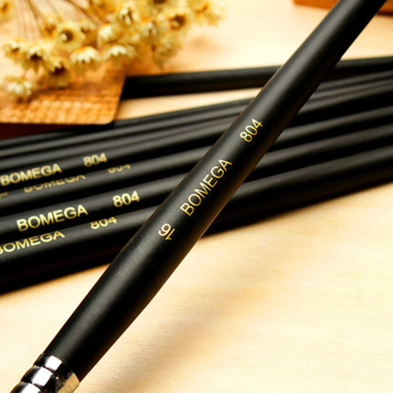 9 палочек акварельная кисть водяной мел нейлоновая для рисования с острым носком