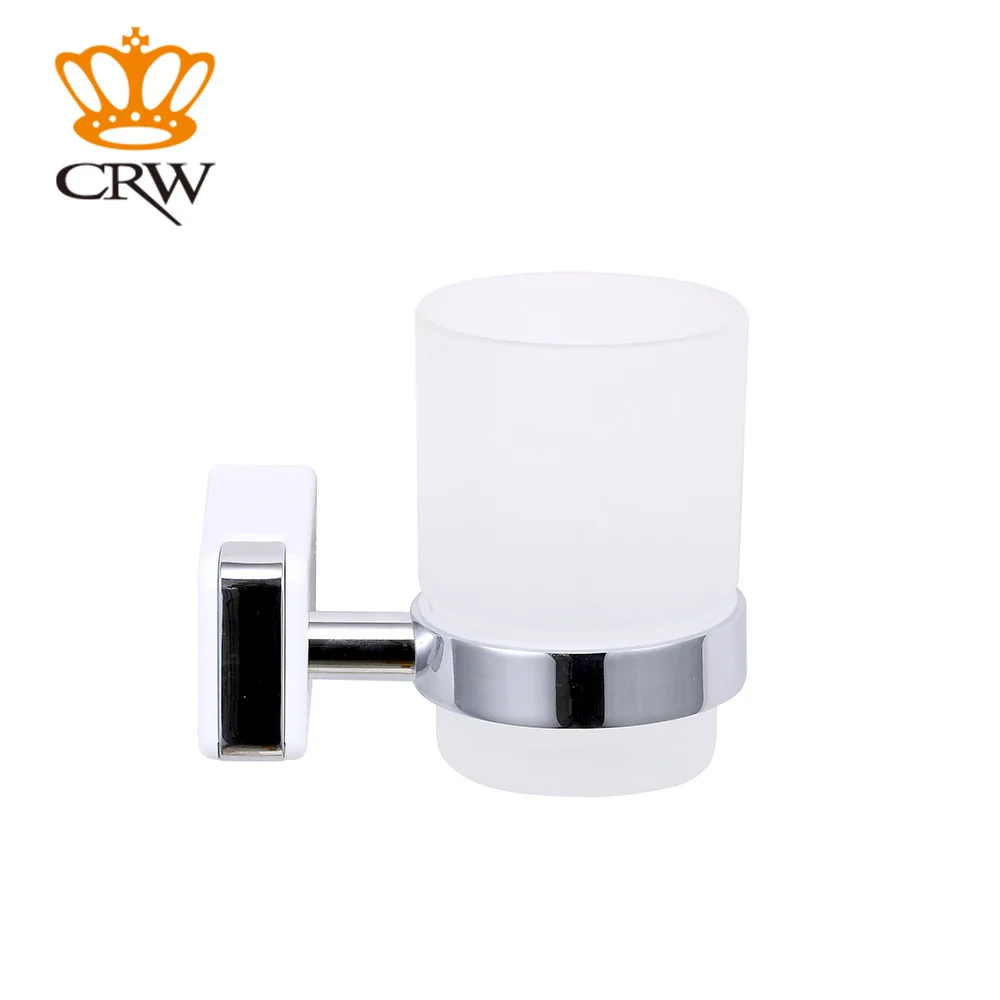 CRW держатель зубной щетки для стеклянного стакана стаканов с крюком настенное