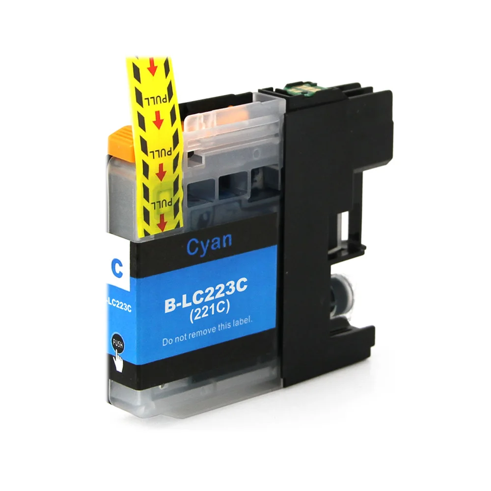 Продукцию LC223 LC 223 4 шт набор картриджи совместим с братом DCP-4120DW MFC-J4420DW J5620DW J680DW |