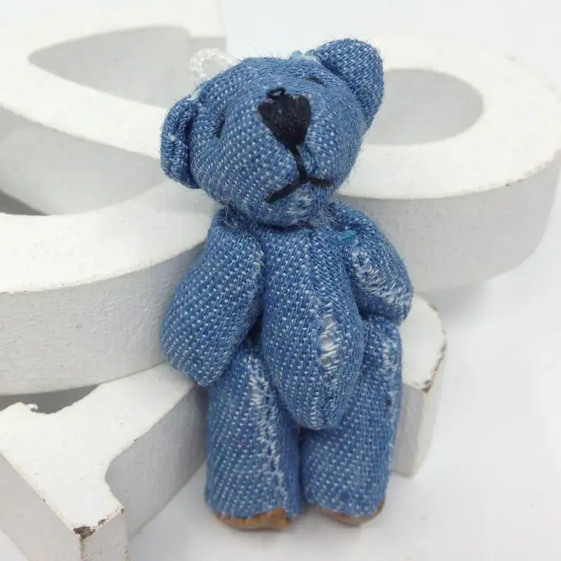 24 шт./лот, H-5cm, Kawaii, маленькие мишки тедди, милые мини-Мишки, плюшевый мишка, подарочная упаковка, плюшевый мишка