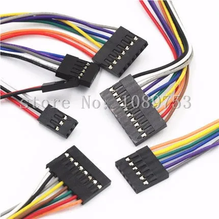 Двухсторонний кабель DuPont 20 см 2 54 мм 2/3/4/5/6/7/8/10P 26AWG DuPont|4 wire| |