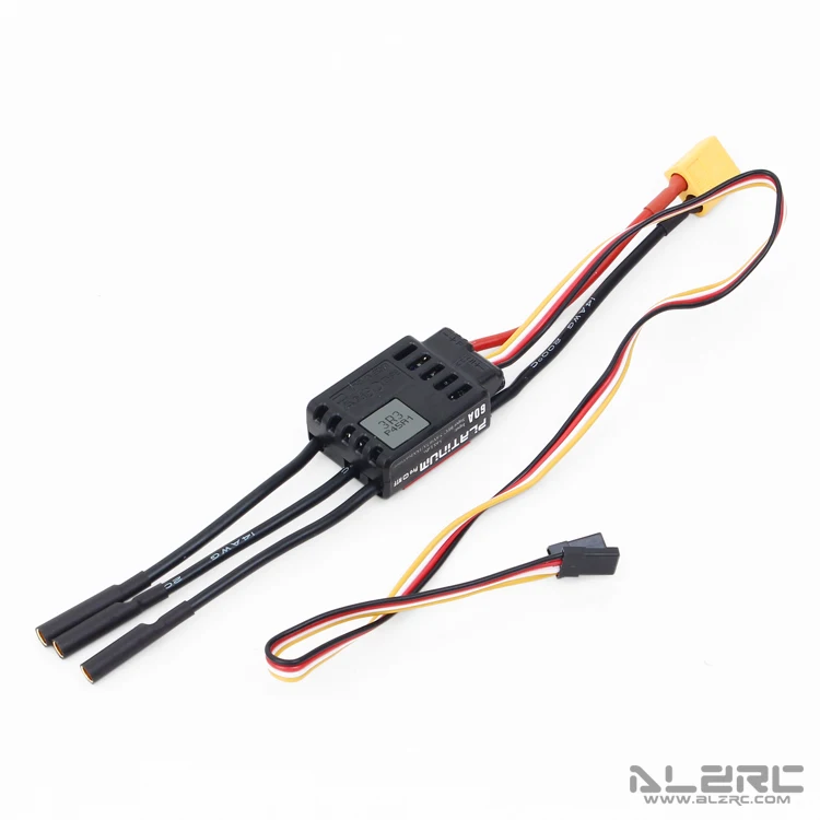 ALZRC-бесщеточный ESC - Platinum 60A V4 | Игрушки и хобби