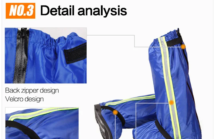 Retail and wholesale Shoes Cover Non Slip Boots With Reflectors Reusable Rain Cover For Shoes Waterproof Motorcycle Shoes Covers
