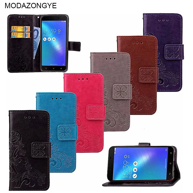 Asus Zenfone 3 Max ZC553KL чехол 5 &quotPU кожаный для телефона ASUS MAX ZC ZC553 553 553KL KL флип|case flip|case for