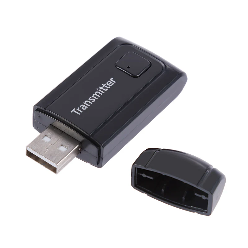 Rovtop Портативный соединение через usb и беспроводное bluetooth передатчик аудио стерео