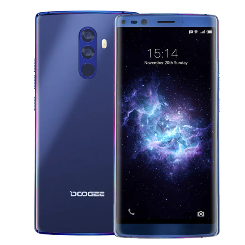 DOOGEE Mix 2 Android 7 1 4060 мАч 5 99 ''FHD + Helio P25 Восьмиядерный 6 ГБ Оперативная память 128
