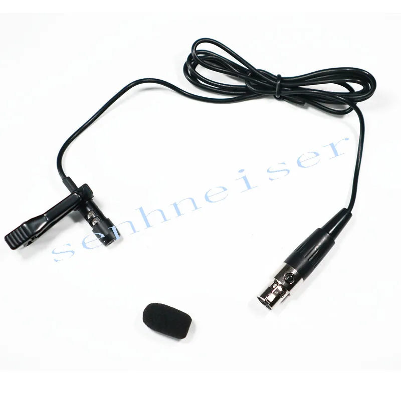 Professional Lapella Mini Condenser Microphone 4Pin Clip Mic for Shure Bodypack mini 4 Pin XLR TA4F | Электроника