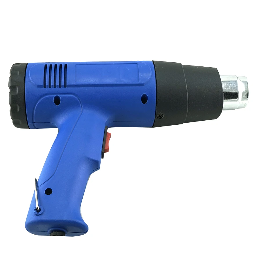 Новый тепловой пистолет горячего воздуха двойная температура + 4 насадки
