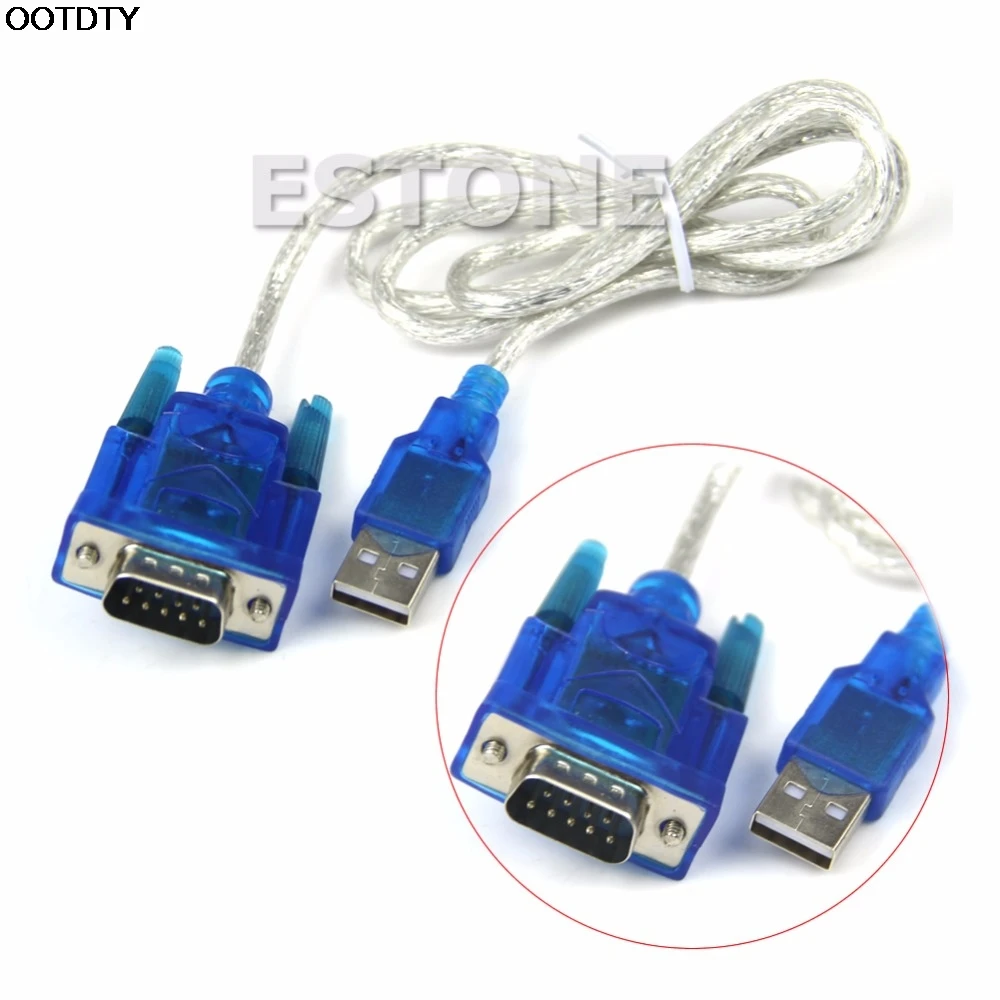1 шт. Новый USB к RS232 последовательный порт 9 Pin DB9 Кабель COM адаптер конвертер| |