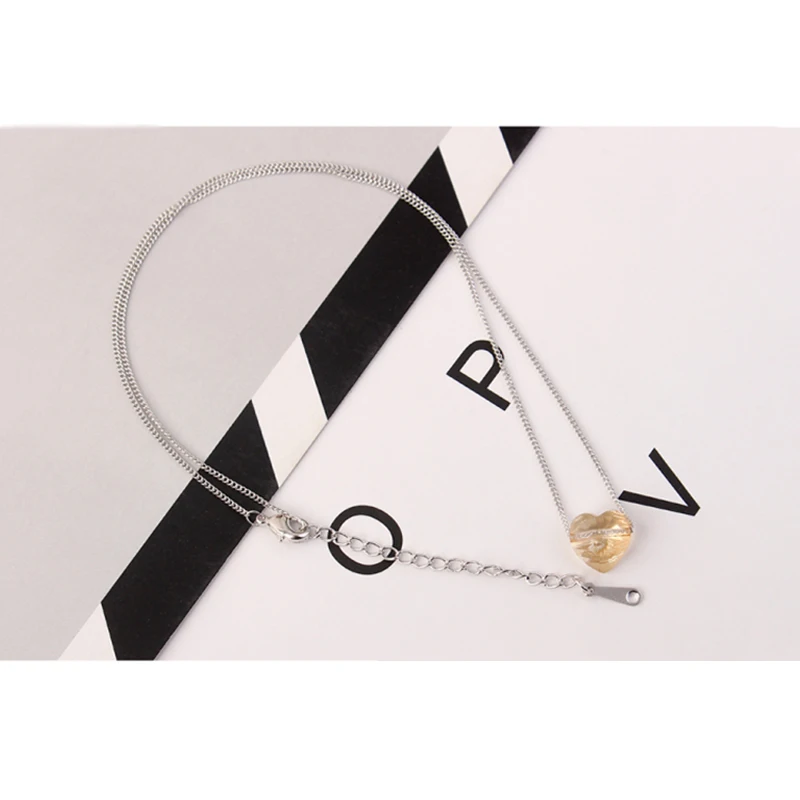 Женское Ожерелье с бусинами BAFFIN серебряное ожерелье цепочкой украшенное