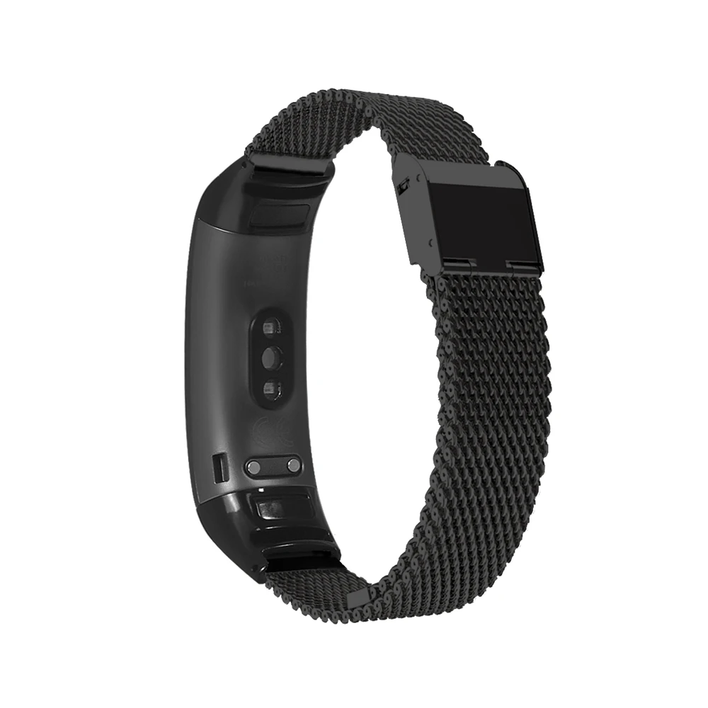 AKBNSTED металлический ремешок из нержавеющей стали для huawei Band 3 часы ремешок для huawei Band 3 Pro Миланская петля аксессуары