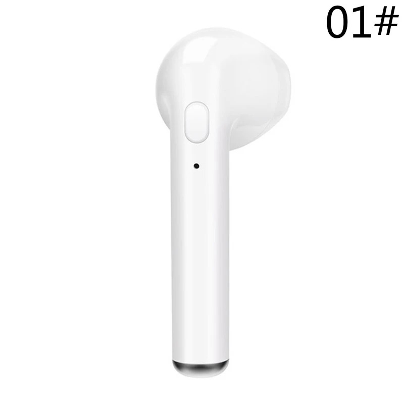 right white a cable TWS i7s мини беспроводные Bluetooth наушники Широкая совместимость в ухо стерео гарнитура для беспроводной гарнитуры для всех смартфонов - Цвет: right white a cable