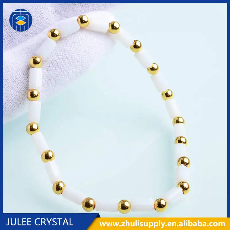Женские браслеты с бусинами JuleeCrystal эластичные ручной работы оптовая