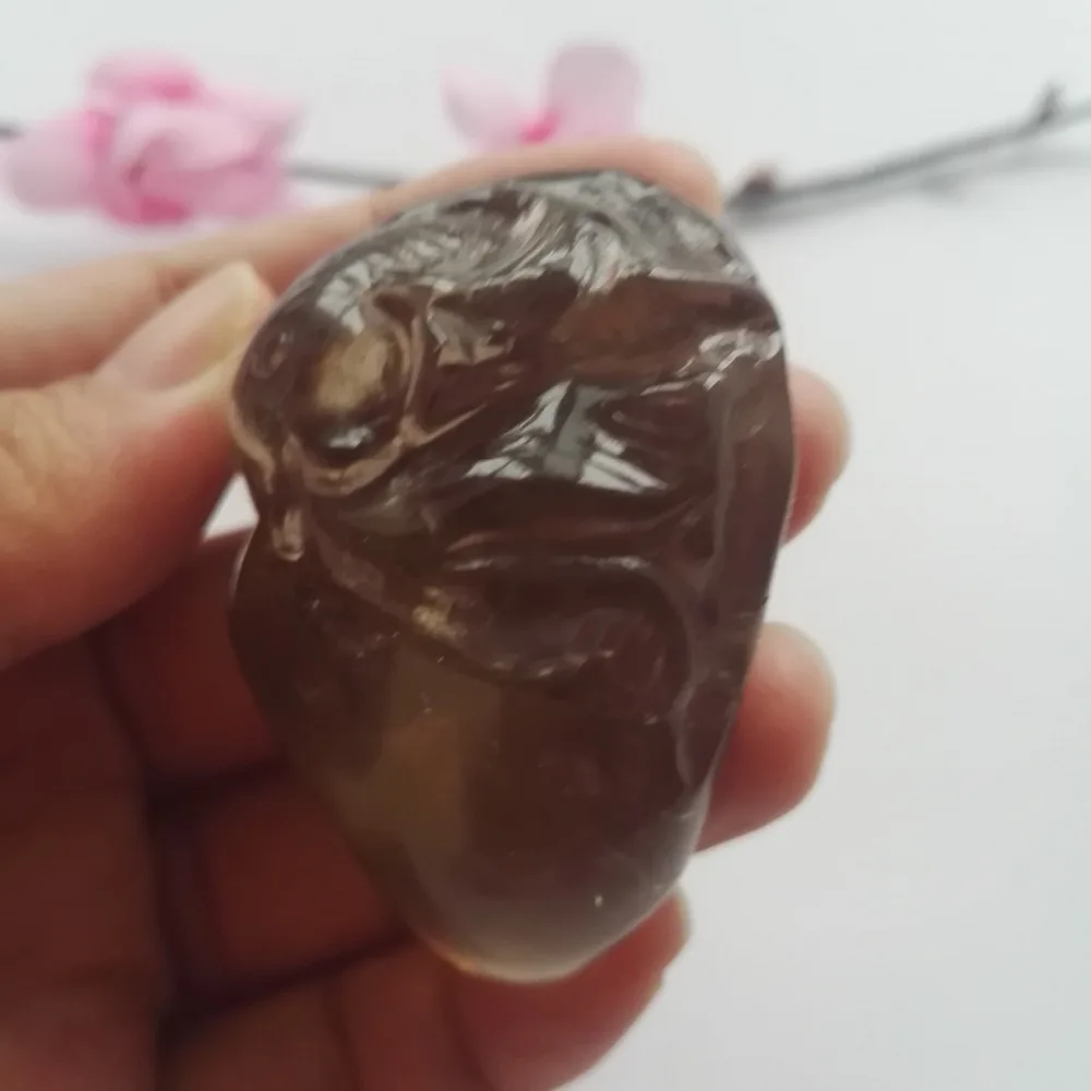 95 г натуральный дымчатый кварцовый материал скульптура pi целебная рейки фэншуй