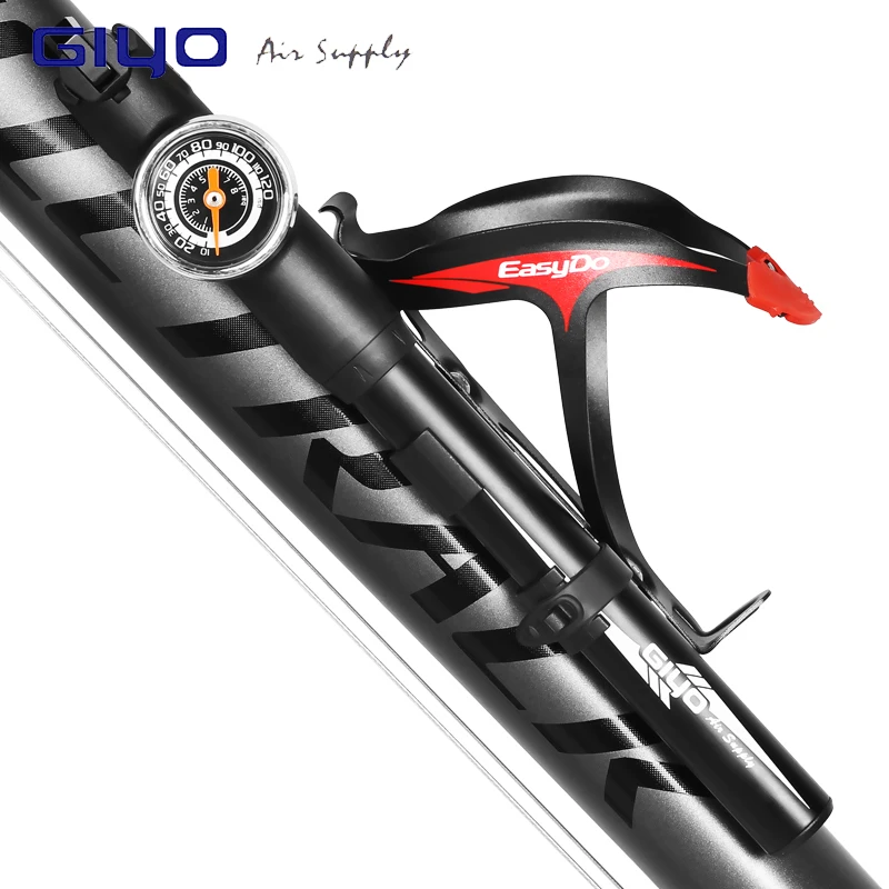 GIYO велосипедные насосы портативный мини насос высокого давления ручной с 120 psi