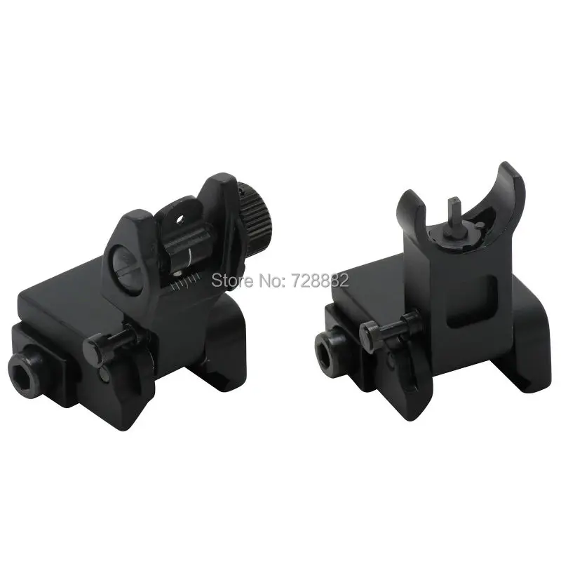 Тактические передние и прицелы железные складные задние боевые для охоты