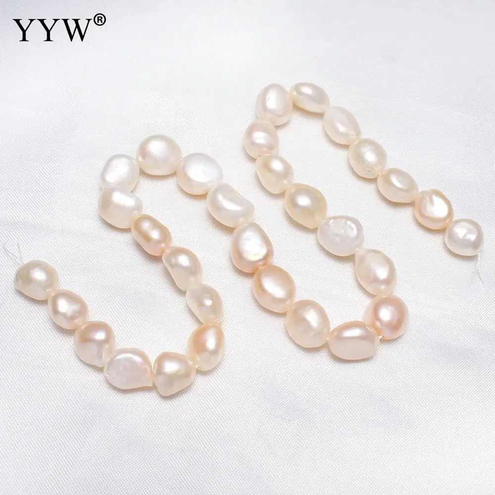 

Cultured Potato Freshwater Pearl Beads Natural White 10-11mm Approx 0.8mm Sold Per Approx 14.5 Inch Strand
