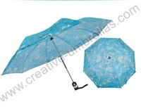 three fold auto openauto close paper print umbrellasvan gogh oil painting parasol canvas sunflowersalmond trees blossom