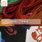 Набор для вышивания золотыми нитями Panno DIY DMC 776-818, 10 шт.лот, 1,2 м, Набор для вышивки крестиком, наборы для вышивки крестиком, 11,12
