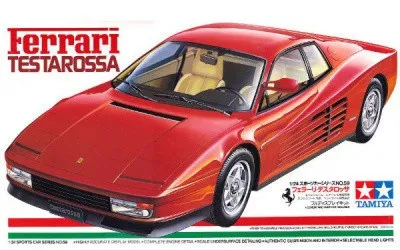 Tamiya 1/24 спортивный автомобиль Ferrarier Testarossa Tam24059|Детали и аксессуары| |