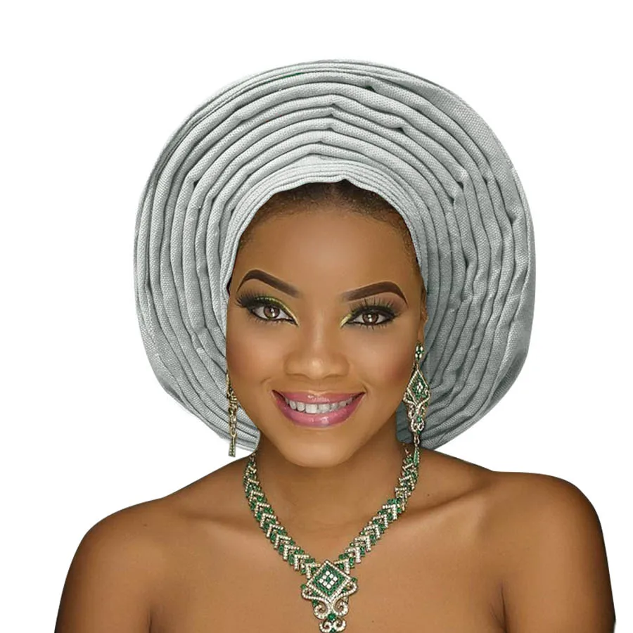 Aso oke gele традиционная африканская головная повязка aso ebi для вечеринки Черная