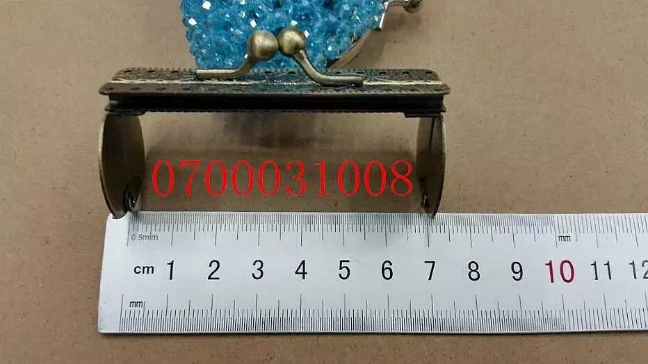 KISSDIY 10 шт. 7 см Античная бронзовая металлическая монетница рамка маленький размер поцелуй застежка швейная сумка Ручка DIY сумка фурнитура Аксессуары