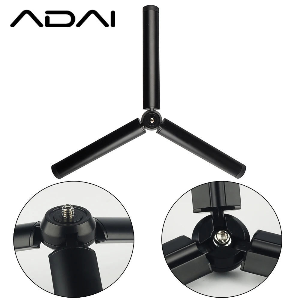 Алюминиевый мини штатив ADAI Настольный Штатив для телефона zhiням Crane V2 Zhiyun M Smooth Q 3