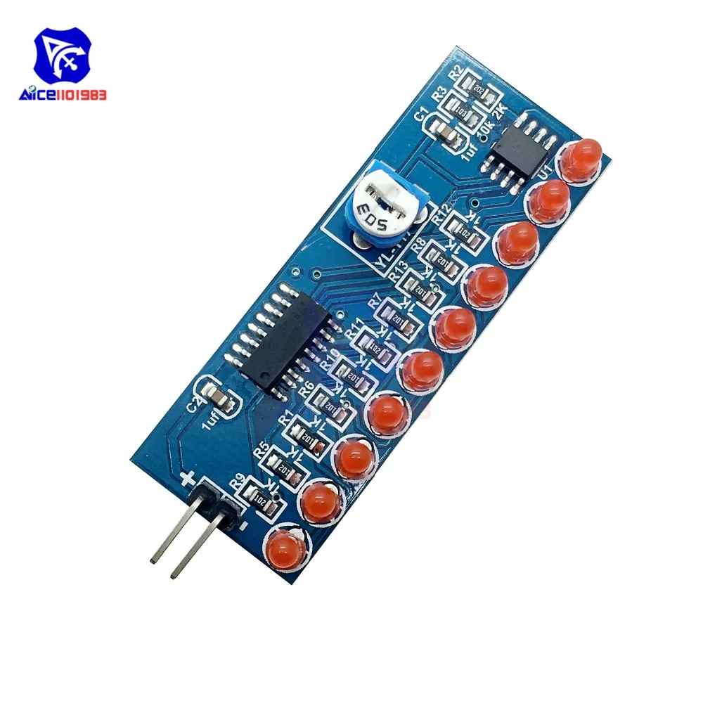 Diymore NE555 CD4017 драйвер водяная лампа DIY Kit электронная схема сброса воды светильник