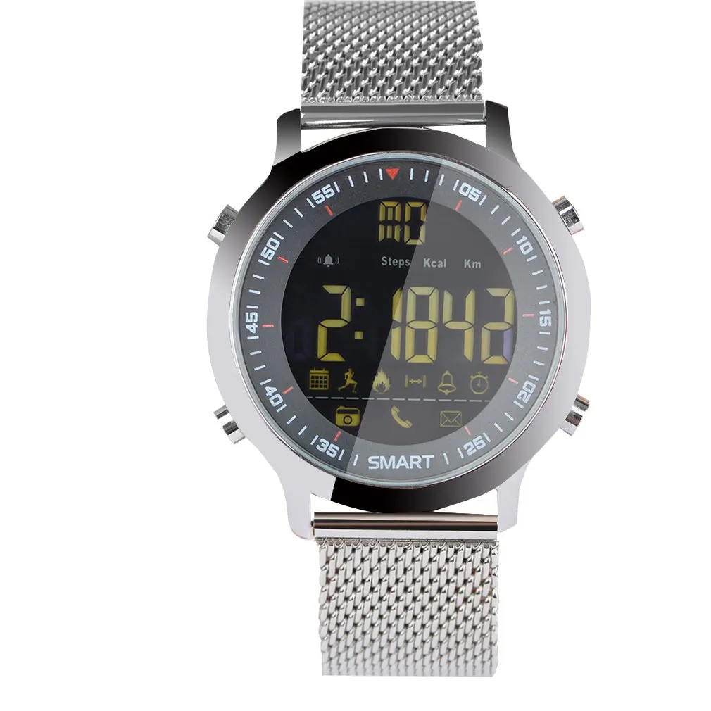 Ex18 спортивные Смарт часы IP68 Водонепроницаемый 5ATM Шагомер smartwatch Bluetooth для