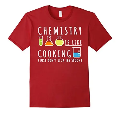 Chemistry Is Like Cooking Shirt Science Lover Joke | Мужская одежда
