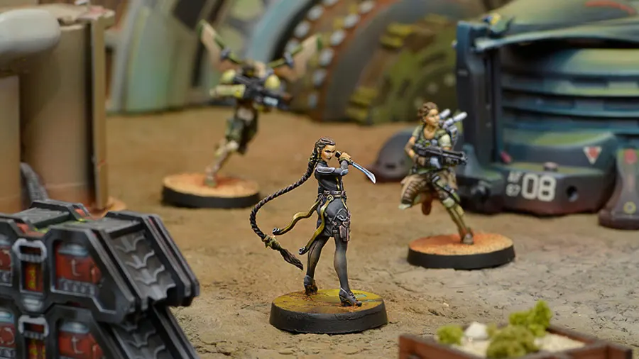[Loong Way Miniatures] Corvus Belli Infinity 0554 AVICENNA DOCTOR 32 мм Металлические Миниатюрные|Аксессуары