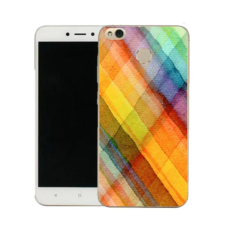 QMSWEI Clear Phone Case For Mi 6 5 5s note3 Redmi note4x 4x 3s 5a 4a note5a Leaf Star Fish Printed Protective Soft Cover |