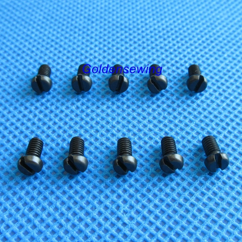 

10 PCS FEED DOG SCREWS #SS-4080620-TP FOR JUKI DU-1181 DDL-555 8500 8700 8300