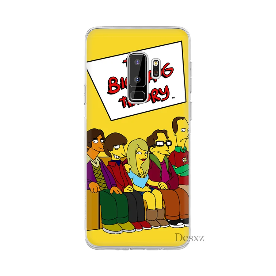 Чехол из ТПУ для Samsung A7 A9 A10 A20 A30 A40 A50 A60 A70 A5 A6 A8 Plus J3 J5 J6 J7 Bazinga корпус сериала Теория