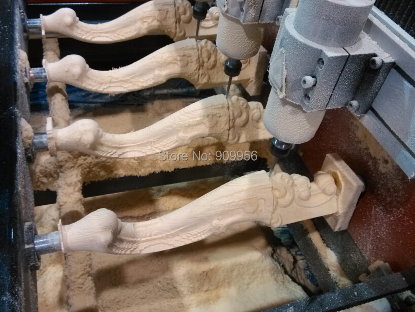 Диван и стол ноги резьба 4 оси фрезерный станок с чпу Горячей продажи|router table