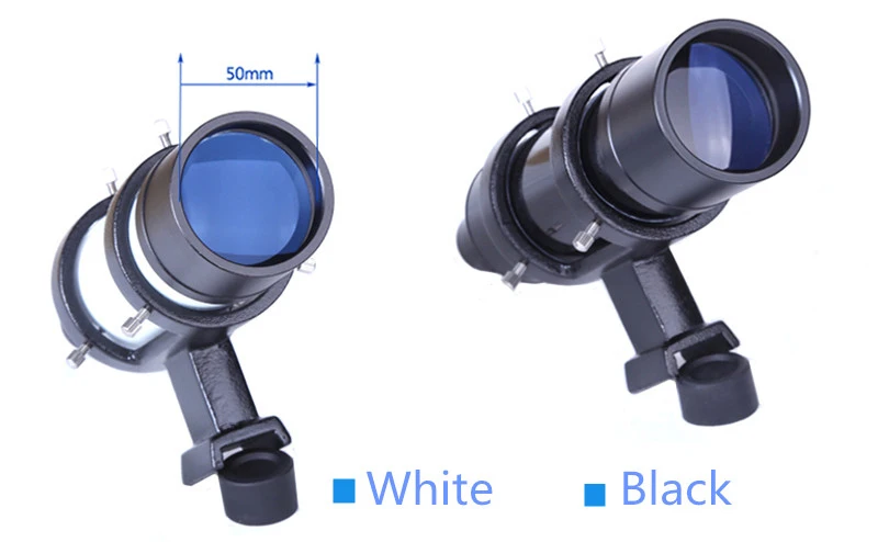 1 шт. 7X50 Finder область астрономический телескоп Finderscope адаптер Professional 7X автогид для телескопа с визуальным крестом волос сетка