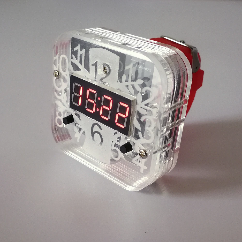 Набор для самостоятельной сборки электронных часов|kit electronic|kit solderkit diy |
